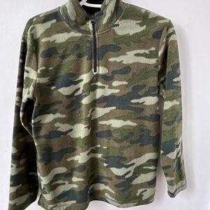 The Children's Place Camouflage Fleece Hoodie